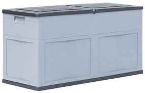 Baule Da Giardino 320 L Grigio Nero /