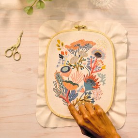 Atelier 58 - Ricamo con perline per adolescenti e adulti - Fiore