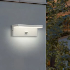 Brilagi - LED applique da esterno con sensore TESSI LED/10W/230V bianco IP54