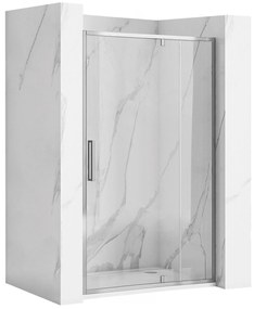 Porta doccia REA Rapid Swing Chrom 120