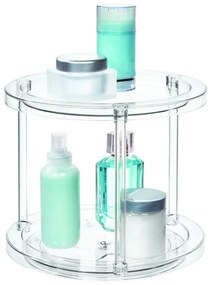 IDesign The Home Edit supporto rotante rotondo per contenitori a due livelli, ⌀ 24,1 cm - iDesign/The Home Edit