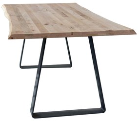 ALVIN - tavolo da pranzo moderno con piano da 4 cm