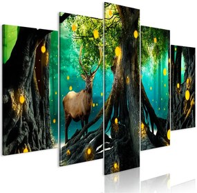 Quadro Enchanted Forest (5 Parts) Wide