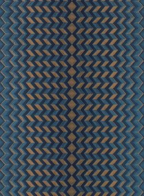 Clarke & Clarke Carta da parati Fragment - Midnight/ Copper