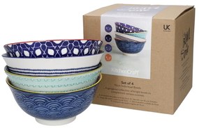 Set di 4 ciotole in ceramica, ø 16,5 cm - Kitchen Craft