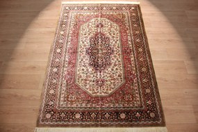 Ghom Tappeto persiano 130x200 (Iran) Annodato A Mano