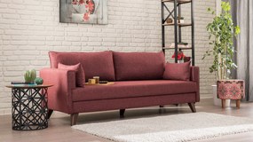 Divano Eleganza - Bella Sofa For 3 Pr - Claret Red