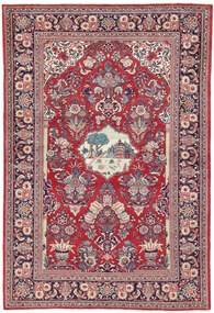 Kashan Tappeto persiano 210 x 140 (Iran) Annodato A Mano