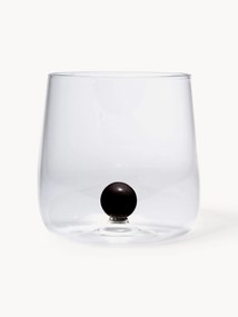 Bicchieri acqua fatti a mano in vetro borosilicato Bilia 6 pz