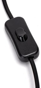 Aigostar - Lampada da tavolo 1xE27/60W/230V albero di caucciù