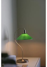 Markslöjd 108864 - Lampada da tavolo VELA 1xE27/40W/230V ottone/verde