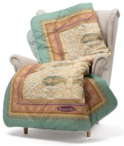 Plaid Scaldotto in Cotone Kashmir CM. 130X170 Caleffi Non