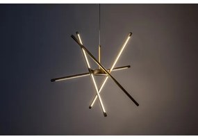 Rabalux 72339 - Lampadario LED a sospensione con filo HENLI2 LED/40W/230V 3000K oro