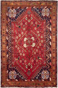 Gashghai Tappeto persiano 250 x 170 Rosso (Iran) Annodato A Mano