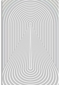 Quadro su tela – Prospettiva dell'arcobaleno Mid-Century