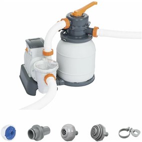 Bestway - Pompa Filtro a Sabbia depuratore monoblocco per piscine 5678 lt per ora 58497