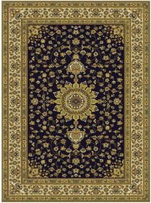 Tappeto Bechir 611616 in polipropilene blu L 235 x L 160 cm