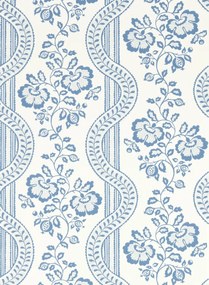 Sanderson Carta da parati Aubrey - Pottery Blue
