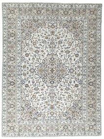 Kashan Tappeto 250x340 Beige (Iran) Annodato A Mano