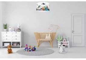 Plafoniera per bambini OCEAN 1xE27/60W/230V