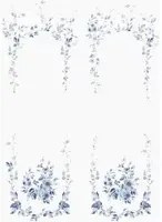 Wandbild Marieberg von Sandberg - Blue