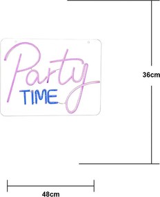 Decorazione luminosa al neon LED rosa 5 W Plexy – Star Trading