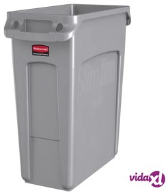 Rubbermaid Contenitore Slim Jim 60 L Grigio