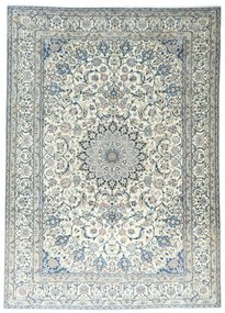Nain Tappeto persiano 350 x 250 Beige (Iran) Annodato A Mano