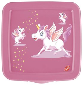 Portapranzo per bambini rosa Unicorn – Snips