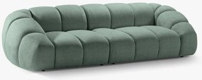 Divano Diana 4 posti tessuto - L294 cm