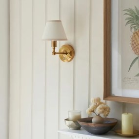 Endon 114830 - LED Dimmerabile ricaricabile muro lampada BURLEY LED/1,5W/5V ottone/color crema