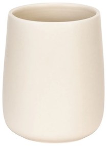 Tazza in ceramica color crema per spazzolini da denti Margo - Allstar
