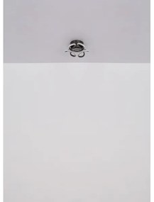 Globo 67386-24A - Lampada LED da soffitto MELISAND 24W/230V Ø26 cm nera