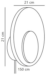 Nordlux - Applique a LED dimmerabile MARSI LED/7W/230V bianco