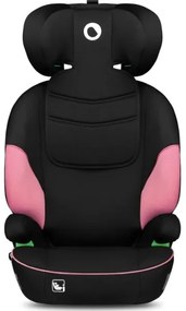 Lionelo - Seggiolino auto LARS i-Dimensioni 100-150 cm nero/rosa