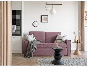 Divano letto rosa 168 cm Lucky Lucy - Miuform