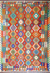 Kilim Tappeto 210x290 (Afghanistan)