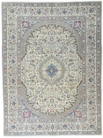 Nain Tappeto 290x390 Beige (Iran) Annodato A Mano