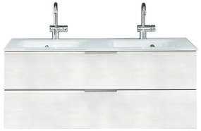 Mobile da bagno sotto lavabo 2 cassetti L 119 x H 48 x P 45 cm 2 cassetti, lavabo non incluso