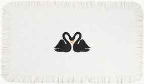 Tovaglia in cotone Black Swan