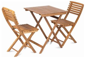Fieldmann - Set da balcone in acacia