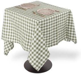 Tovaglia in cotone 150x150 cm Gingham – Tiseco Home Studio