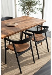 Tavolo da pranzo in legno di noce 90x200 cm Fawn - Gazzda