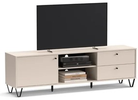 Mobile TV 180 Cm Con Anta Cassetti E Vani A Giorno Aldo Cashmere