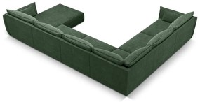 Divano angolare verde scuro (angolo sinistro) Vanda - Mazzini Sofas