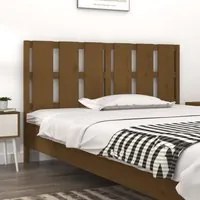 Testiera per Letto Miele 155,5x4x100 cm Legno Massello di Pino cod 9902