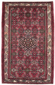 Hamedan Tappeto 170 x 100 Rosso (Iran) Annodato A Mano