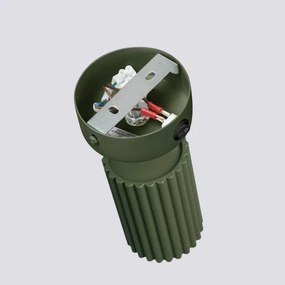 Sollux SL.1617 - Faretto da parete KARBON 1xGU10/10W/230V verde