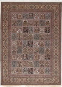 Ghom Tappeto 350 x 260 Rosa (Indian) Annodato A Mano