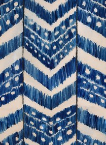 Mindthegap Carta da parati Turkish Ikat - Indigo